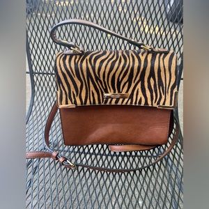Duane London brown zebra purse!